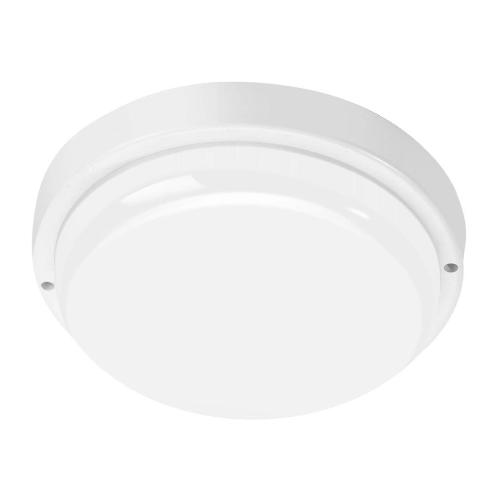 Plafoniera canalina tonda bianca LED 18W 4000K IP64