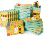 Mini pennelli per colorare - Alta qualità e colori vivaci - Regali per bambini - 30 confezioni da 6 - Doni per ospiti, regali di addio, scuola