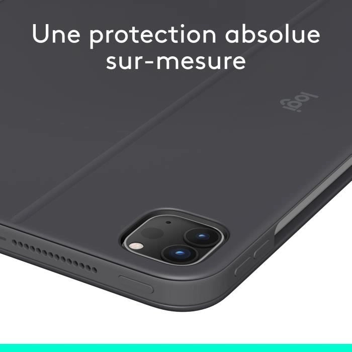 Custodia per iPad Pro 11 - Logitech - Combo Touch - Grafite