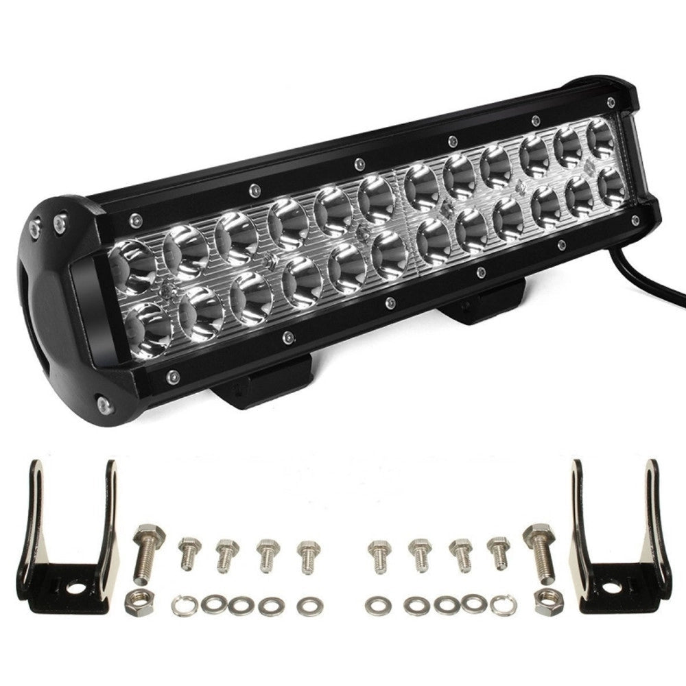 Trade Shop - Faro Lampada Supplementare Ip67 Ty- 72w 22 Led 6000k Profondità Suv Fuoristrada -