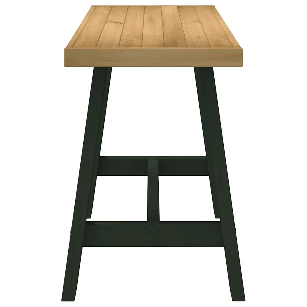 Scrivania NOAIN Gambe a Forma di A 120x50x75 cm Legno Massello 4100039