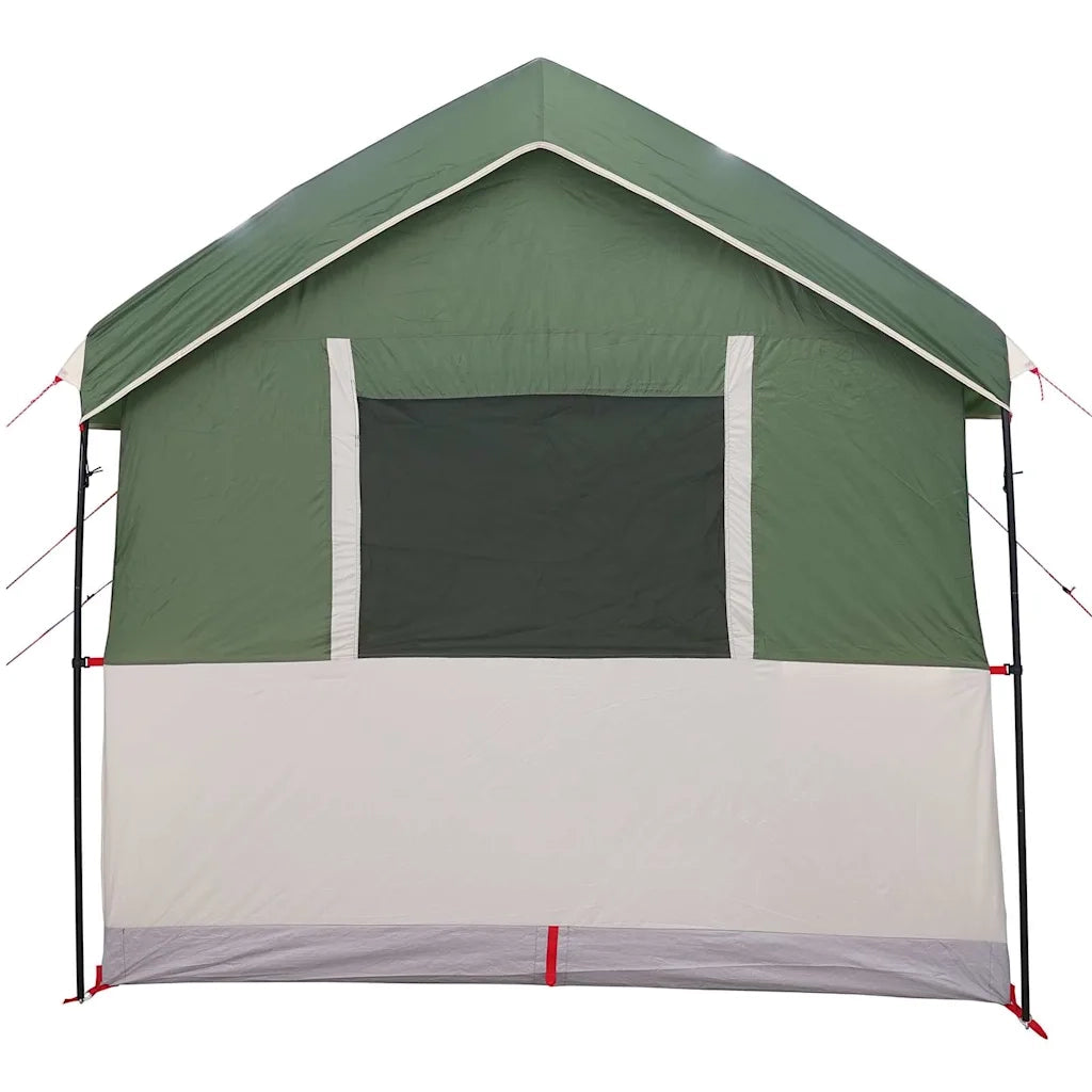 Tenda familiare per 4 persone Verde e Bianco 324 x 255 x 230 cm