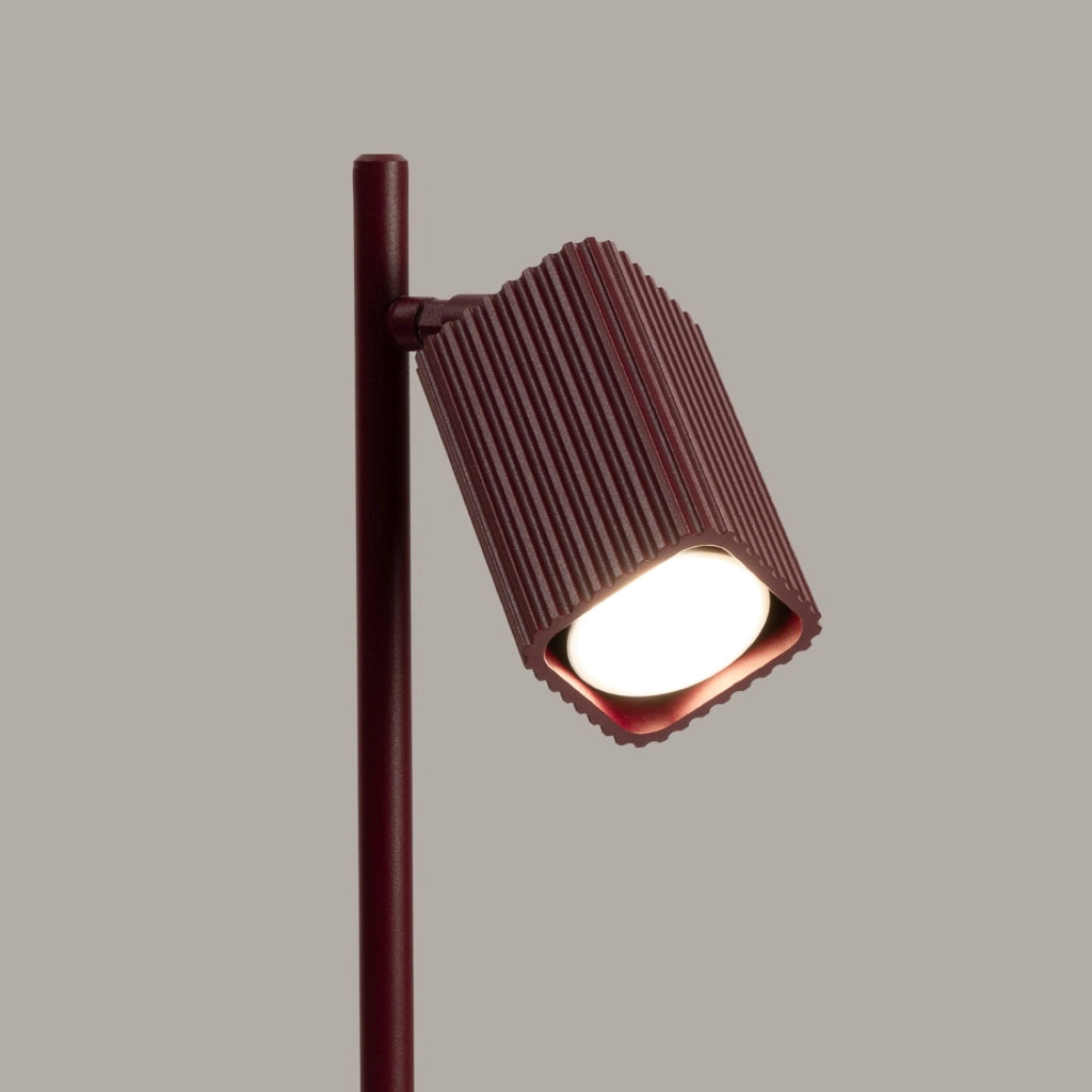 Lampada da tavolo RAYO bordeaux