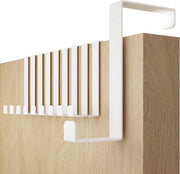 Appendiabiti da Porta XXL economici bianchi - 10 pezzi ganci appendiabiti per appendi abiti porta 46 mm, bianchi - attaccapanni da porta