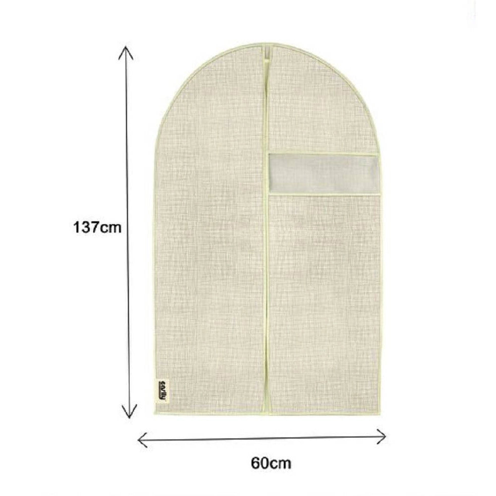 Trade Shop - Custodia Tessuto Copriabito Porta Abito Vestito Giacca Viaggi 60 X 137 Cm 69708 -