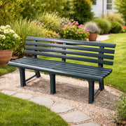 Artur, Panchina da Esterno 3 Posti, 49x145x74h cm Verde