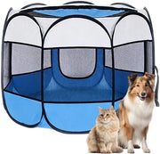 Carriera Portatile per Animali - Opvougbile - 74 x 74 x 43 cm - Ademabile Reticolo - Per Cani/Gatti/Conigli - Impermeabile