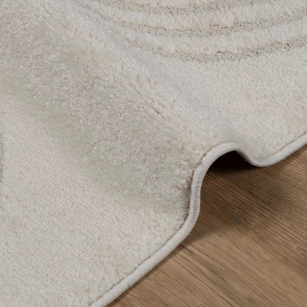Tappeti per area GALATI Crema 280 x 200 cm Poliestere