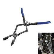 Trade Shop - Pinza Per Fascette Stringitubo Extra Lunga 44cm A Doppio Snodo 0 - 65 Mm 00052 -