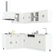 Set Mobili da Cucina 11 pz Porto Bianchi Legno Multistrato