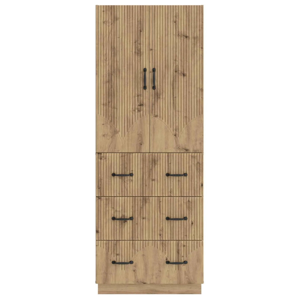 Set di armadi 2 pcs Rovere Artigianale 66 x 34,5 x 87 cm