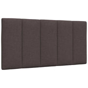 Cuscino Testiera Marrone Scuro 100 cm in Tessuto