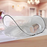 Retrattile Ombrellone per Letto Singolo - Ideale per Viaggi e Campeggio, Pop-up e Protezione Solare