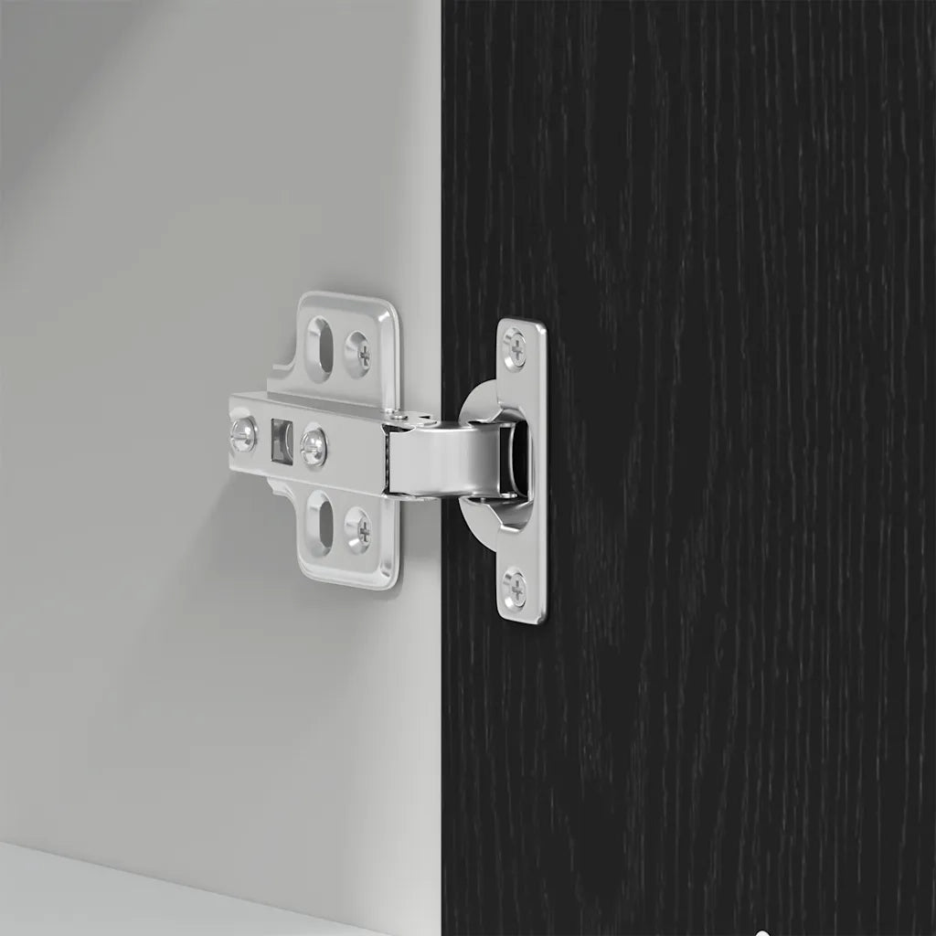 Pensile pensile Rovere Nero 30x31x60 cm in Legno Multistrato 863140