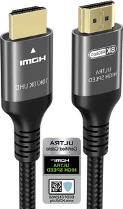 Cavo HDMI Ultra Alta Velocità 10K 8K 4K 5M - 4K 240Hz 144Hz 8K 60Hz - HDR10+ ARC eARC HDCP2.3 - Netflix Roku TV PC Monitor Projectore Proiettore PS5 Xbox