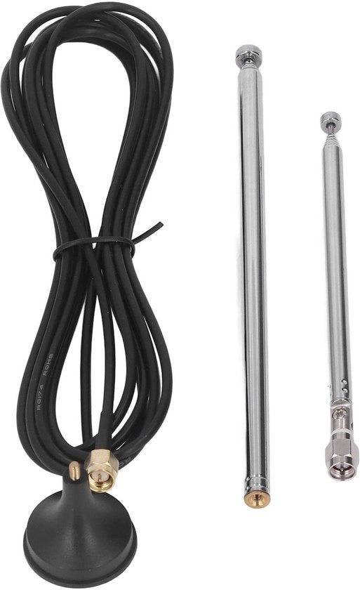 Ricevitore Antenna Accessoria - Stick Dongle USB - Alta Qualità - 0.1MHz a 1.7GHz - Adatto per Monitor Drone - Antenna