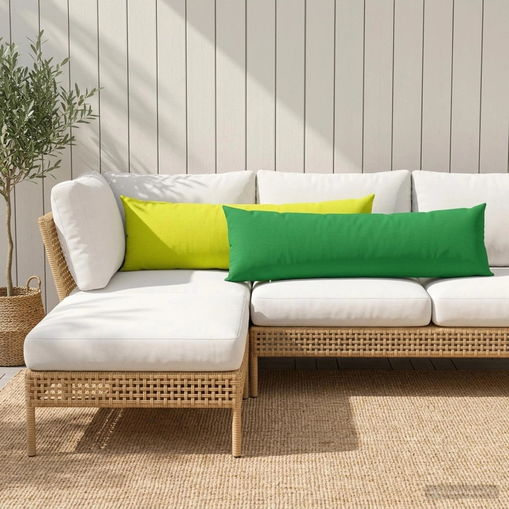 Federa HEERLEN Verde brillante. 40 x 145 cm Poliestere 908957
