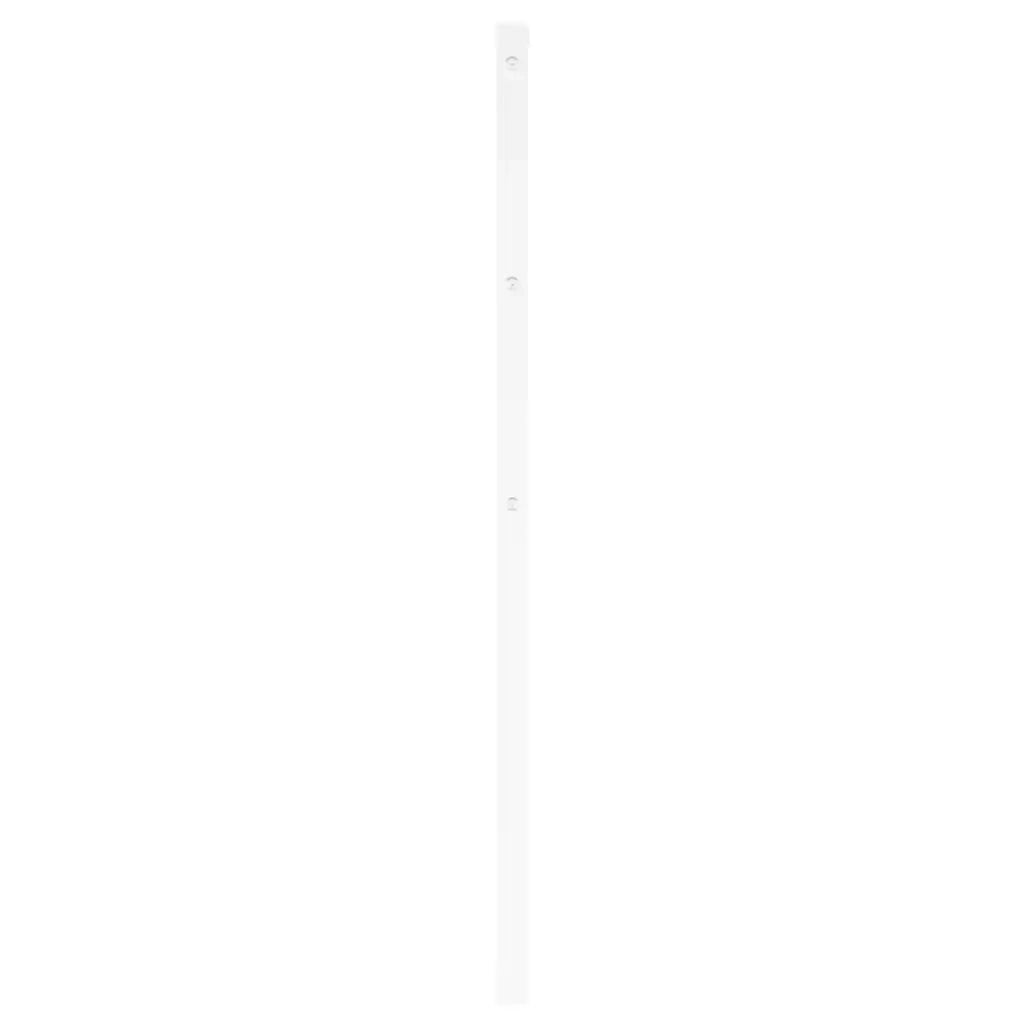 Testiera in Metallo Bianco 180 cm