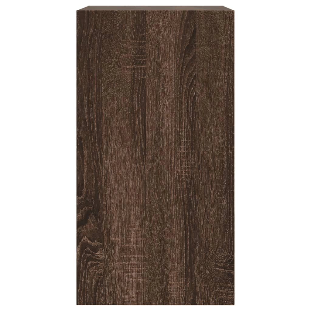 Scarpiera mobiletto portascarpe mobile per ingresso/corridoio/soggiorno 60 x 34 x 63,5 cm legno ingegnerizzato marrone 02_0021640