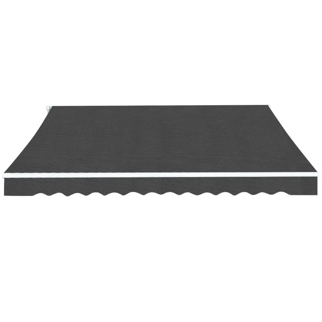 Tenda da Sole Pieghevole Manuale 400 cm Antracite 275576