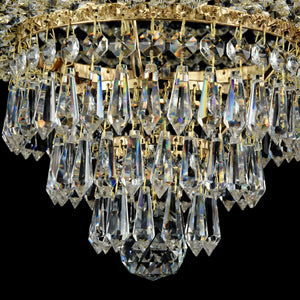 Lampadario Royal Classic in Metallo Palace Oro Antique