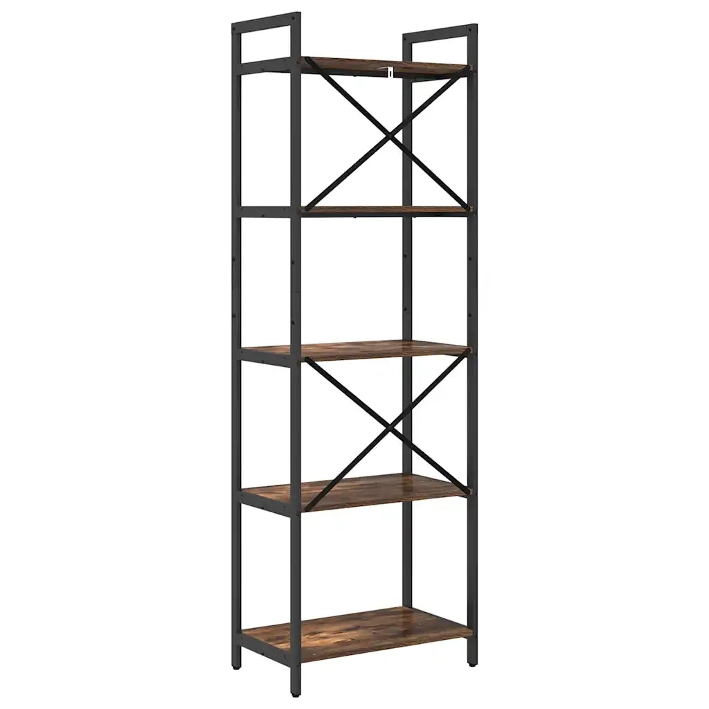 Libreria 5 livelli 56 x 34 x 171 cm Legno ingegnerizzato 883864