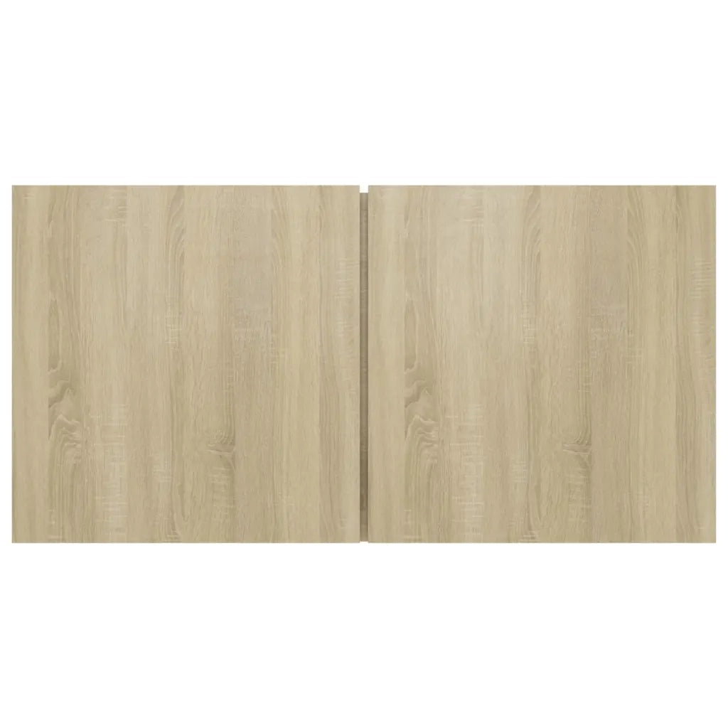 Mobili Porta TV Sospesi 3 pz Rovere Sonoma 60x30x30 cm