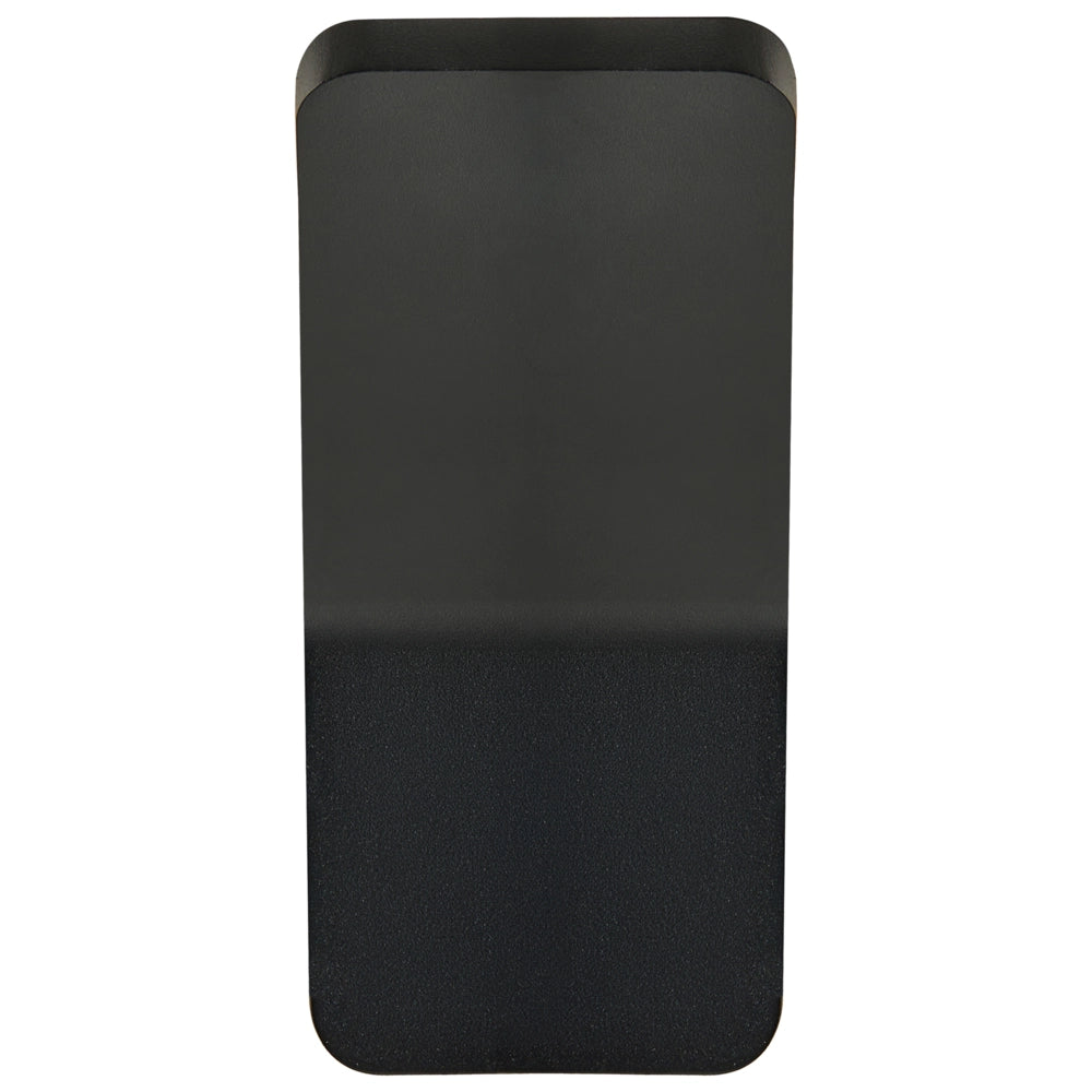 Set di 2 Lampade LED da Parete per Esterni Nere in Alluminio Illuminazione Decorativa d’Accento IP54 Design Moderno