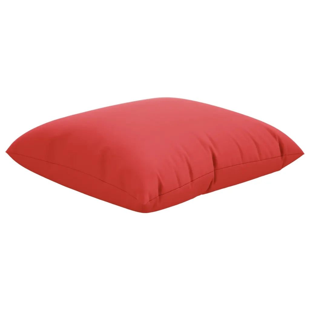 Cuscini per Divano 4 pz Rossi 60x60 cm in Tessuto
