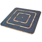 Pedana doccia in legno marino 60 x 60 antiscivolo Supergrip ideale per piatto doccia 80 x 80