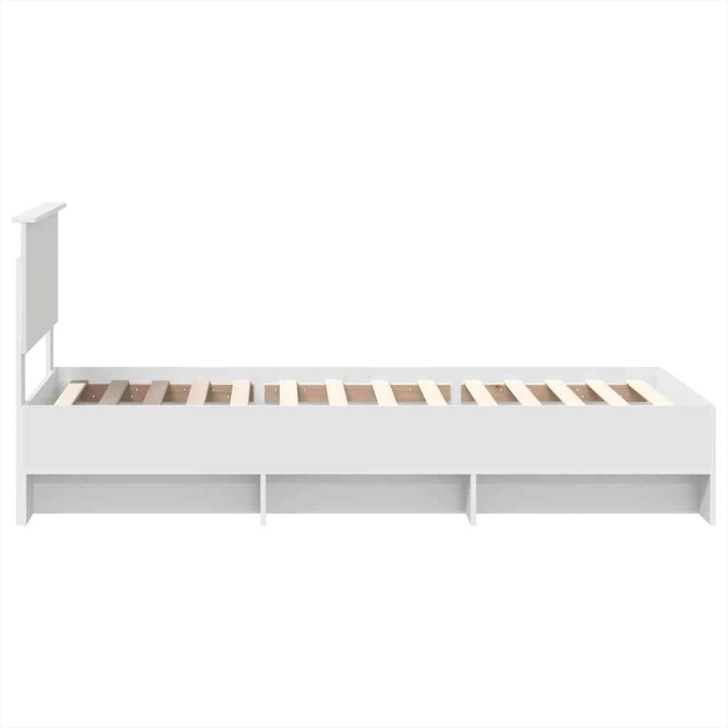 Struttura del letto Bianco 80 x 200 cm Legno multistrato 3408900
