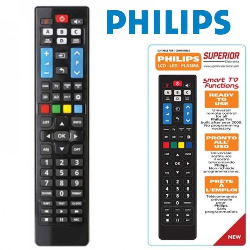 TELECOMANDO UNIVERSALE DEDICATO TV PHILIPS smart tv 57 TASTI SUPERIOR PRONTO - PHILIPS