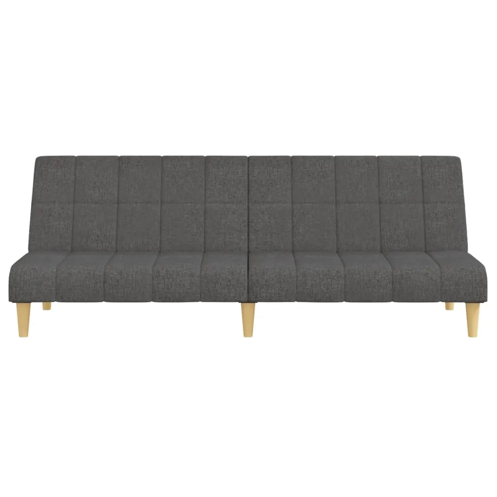 Divano Letto a 2 Posti-Sofa Letto 2 Posti-Daybed Grigio Scuro in Tessuto 882994