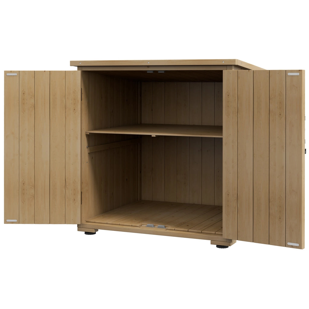 Box per cuscini da giardino ¨C zephmum ¨C grigio scuro 77.5x88x90 cm