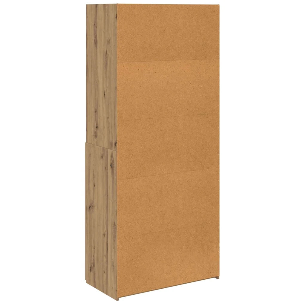 Credenza | Madia | Buffet da pranzo | Armadio da pranzo Rovere artigianale 80 x 42,5 x 185 cm