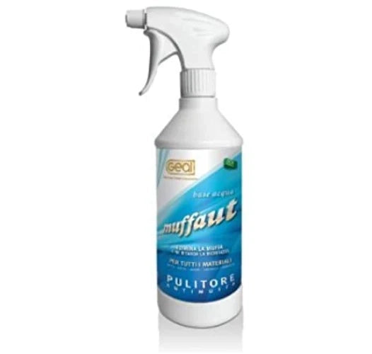 Pulitore antimuffa elimina muffe alghe ecc 0,75 L Geal MUFFAUT