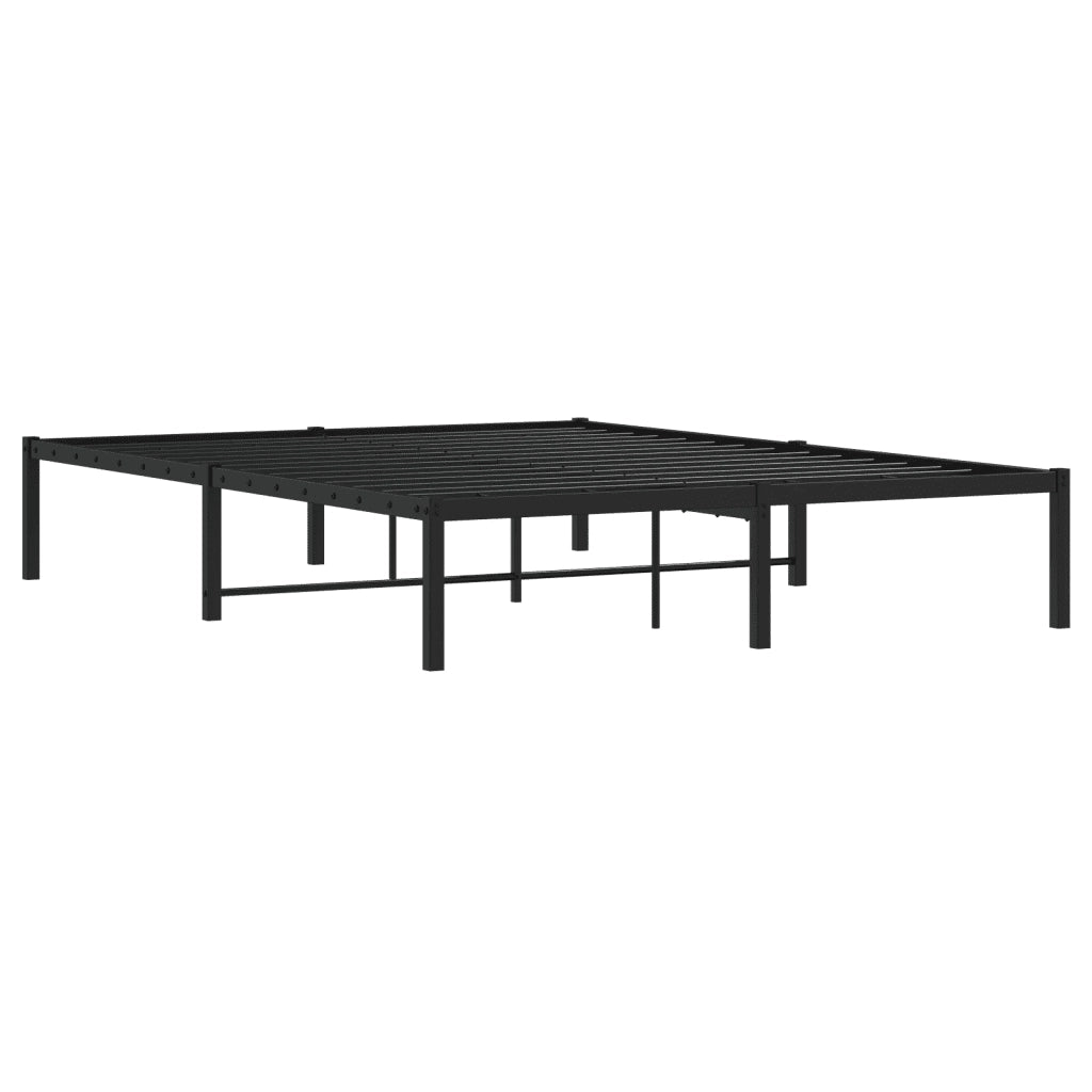 Giroletto in Metallo Nero 140x190 cm 373655
