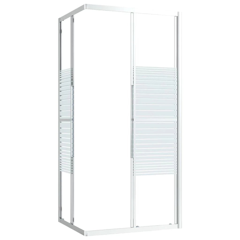 Box doccia ESG 90 x 70 x 180 cm trasparente e bianco 02_0002032