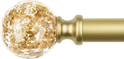 Tendina con Finestre Bling in Stile Ronde - Design Elegante - 32-144 pollici - Oro