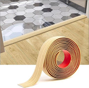 Strisce di transizione in vinile autoadesive per pavimenti in legno - strisce di separazione pavimenti - riempimento di fessure pavimento - differenziali per tappeti - transizioni per pavimenti in piastrelle 122x4x03cm colore giallo Aspen