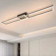 ZMH Lampada da soffitto plafoniera LED moderna 2 luci 32W 3000K per soggiorno camera letto