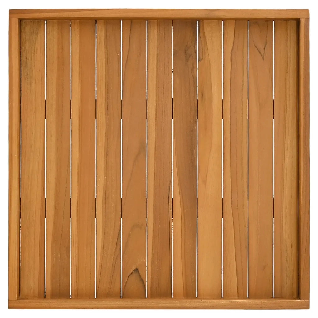 Vassoio da Portata 60x60 cm in Legno Massello di Teak 315458