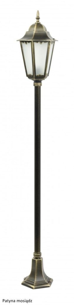 Lampione da giardino Retro 165 cm nero E27 IP43 SU-MA