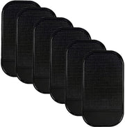 Set di 6 mattoncini autoadesivi per il cruscotto, mattoncini antiscivolo per il cruscotto, mat per dispositivi elettronici, chiavi, occhiali da sole e monete (13 * 7 cm)