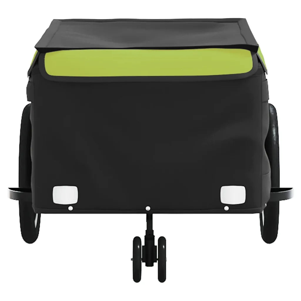 Rimorchio da Bici Nero e Verde 45 kg in Ferro CFW7354212