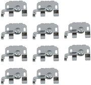Montanti per blindatura - 10x Standard 25mm - Durabili e affidabili - Adatti per tende da sole e tende - Installazione facile da parte di un professionista