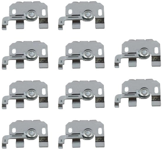 Montanti per blindatura - 10x Standard 25mm - Durabili e affidabili - Adatti per tende da sole e tende - Installazione facile da parte di un professionista
