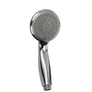 Trade Shop - Soffione Doccia Vasca Multigetto Abs Cromato Grigio Sistema Attacco 1/2" 69343 -