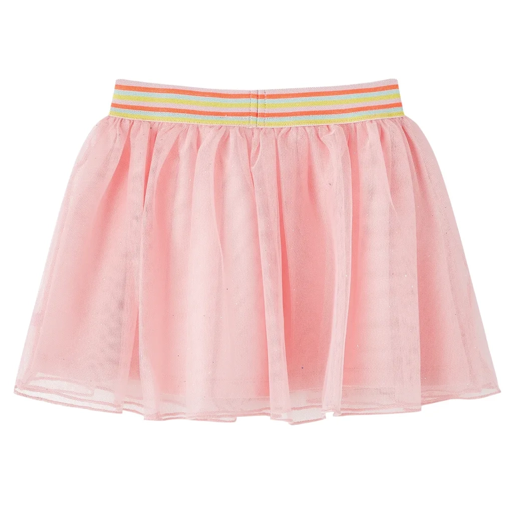 Gonna da Bambina con Tulle Rosa Chiaro 116 CFW1709047