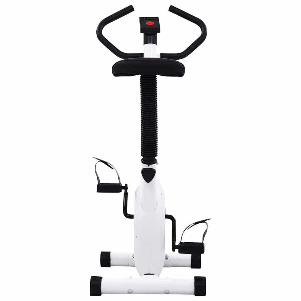Exercise Bike With Belt Drive, White